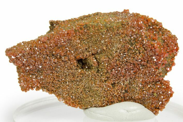 Glittering Ruby Red Vanadinite Crystals - Arizona #361561